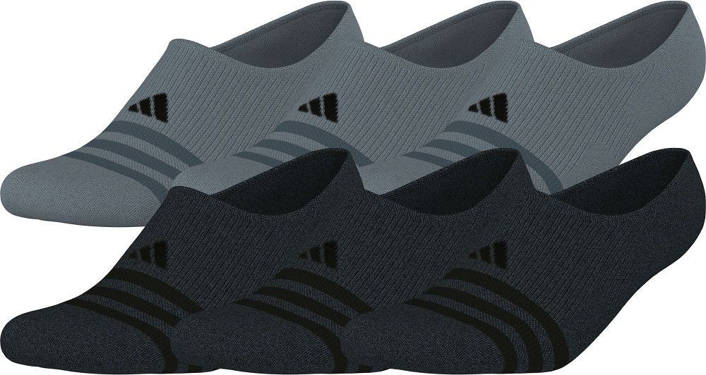 adidas Men's Superlite 3.0 6-Pack Super No Show Sock