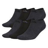adidas Men's Athletic Cushioned No Show Socks (6 Pairs)