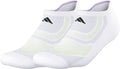adidas Unisex Superlite Performance No Show Socks (2 Pairs)