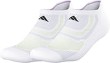 adidas Unisex Superlite Performance No Show Socks (2 Pairs)