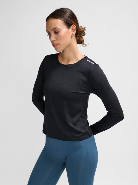 Hummel Women's Mt Aura Mesh Long Sleeve T-Shirt Hummel