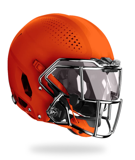 Vicis Zero2 Elite Youth Football Helmet with Titanium Facemask & Oakley Eye Shield - Matte Colors Vicis