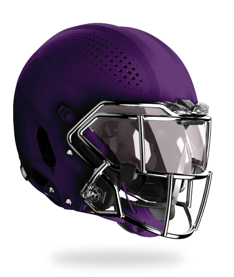 Vicis Zero2 Elite Youth Football Helmet with Titanium Facemask & Oakley Eye Shield - Matte Colors Vicis