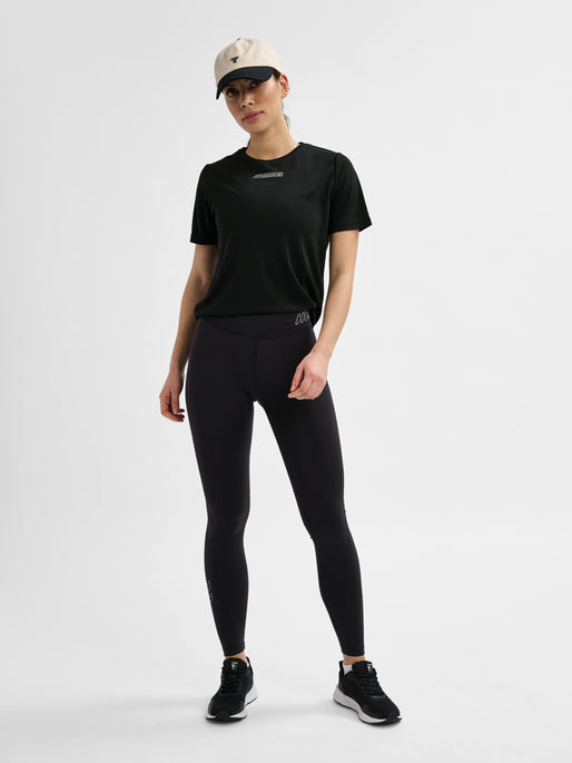 Hummel Women's Te Fundamental Mid Waist Tights Hummel