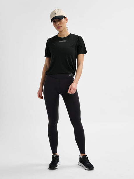 Hummel Women's Te Fundamental Mid Waist Tights Hummel