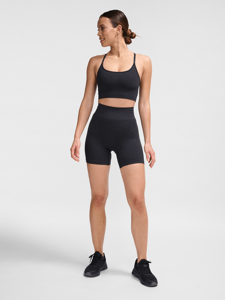 Hummel Women's Mt Define Seamless Scrunch Shorts Hummel
