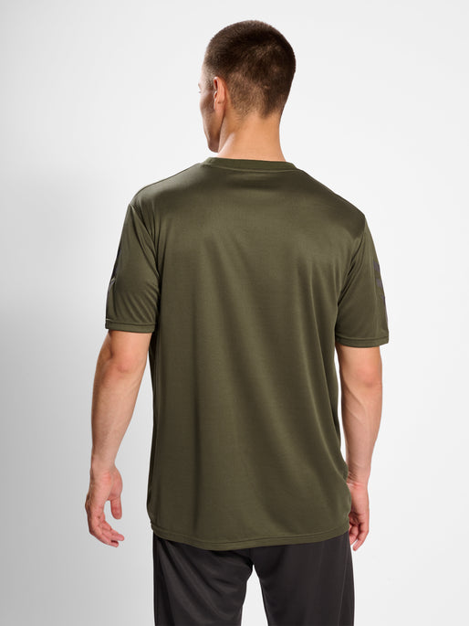 Hummel Men's Active PL Jersey Short Sleeve Workout T-Shirt Hummel
