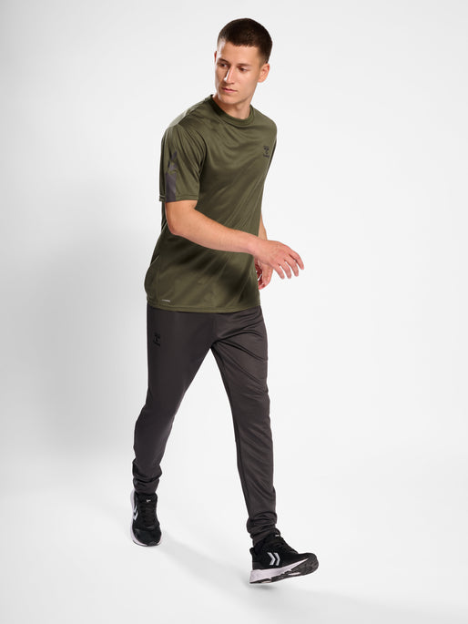 Hummel Men's Active PL Jersey Short Sleeve Workout T-Shirt Hummel