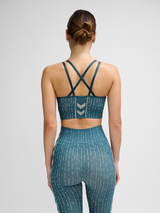 Hummel Women's Mt Drops Seamless Sports Bra Hummel