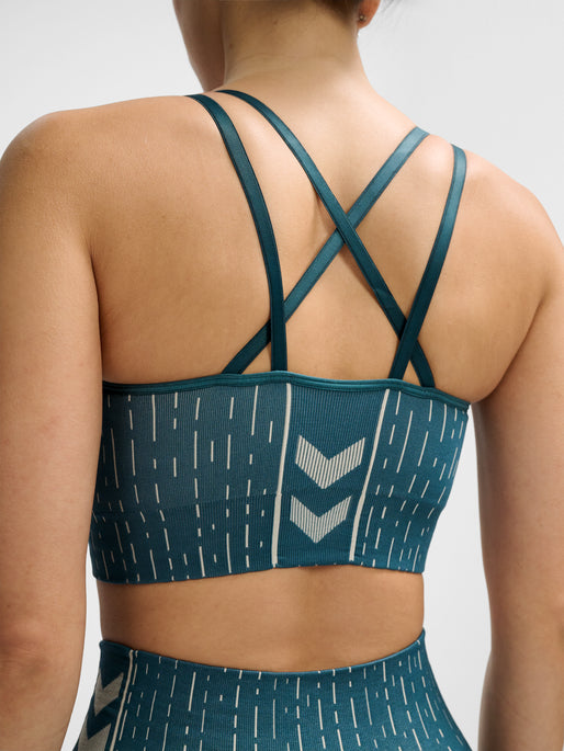 Hummel Women's Mt Drops Seamless Sports Bra Hummel