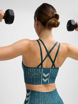Hummel Women's Mt Drops Seamless Sports Bra Hummel