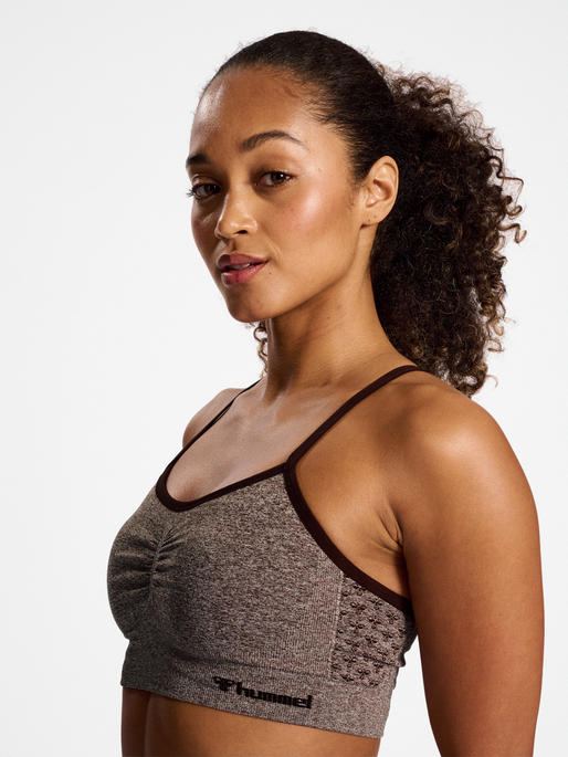 Hummel Women's Ci Seamless Scrunch Sports Bra Hummel