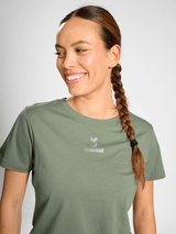 Hummel Women's Active Chevrons Co Short Sleeve Tee Hummel
