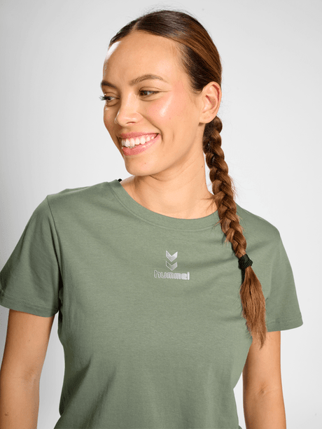 Hummel Women's Active Chevrons Co Short Sleeve Tee Hummel