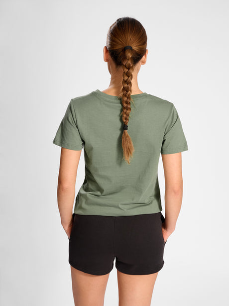 Hummel Women's Active Chevrons Co Short Sleeve Tee Hummel