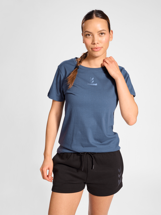 Hummel Women's Active Chevrons Co Short Sleeve Tee Hummel