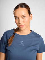Hummel Women's Active Chevrons Co Short Sleeve Tee Hummel