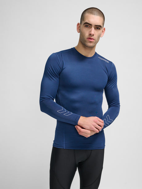 Hummel Men's Te Topaz Baselayer Long Sleeve T-Shirt Hummel