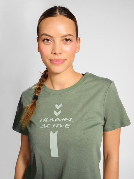 Hummel Women's Active Graphic Cotton T-Shirt Hummel