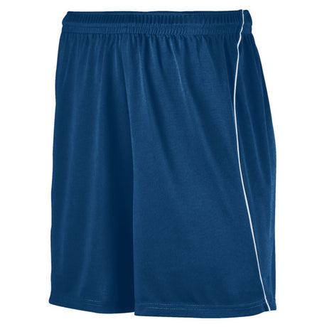 Youth Wicking With Piping Soccer Shorts Augusta
