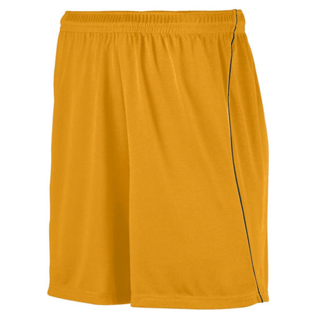 Youth Wicking With Piping Soccer Shorts Augusta