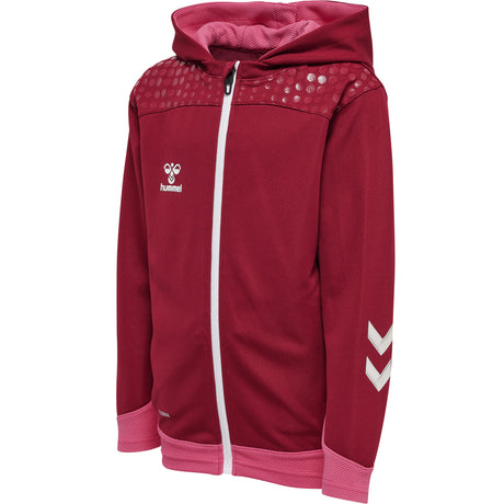 Hummel Youth Lead Zip Poly Hoodie Hummel