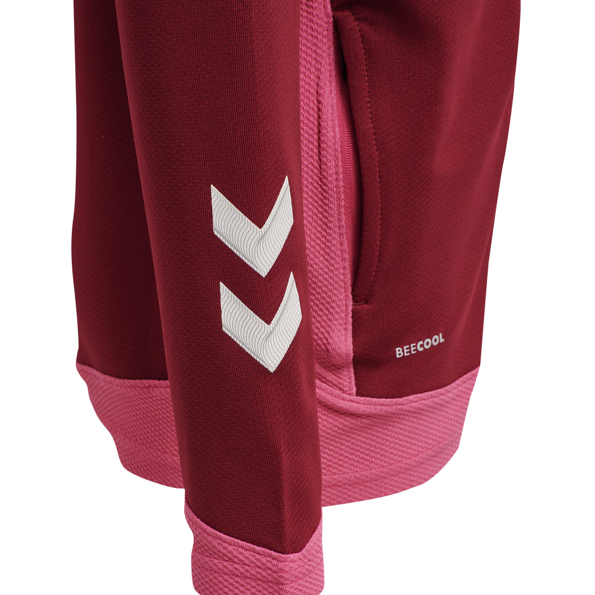 Hummel Youth Lead Zip Poly Hoodie Hummel