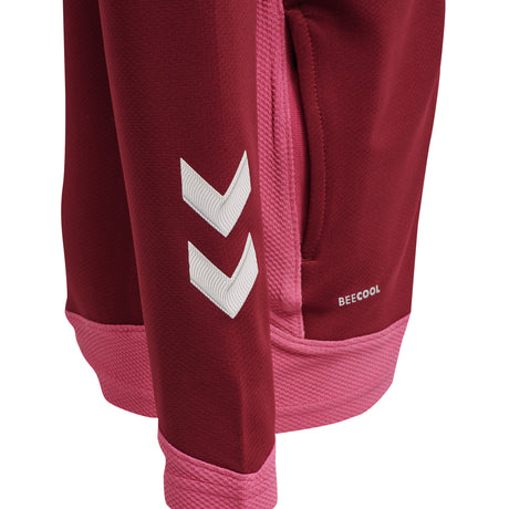 Hummel Youth Lead Zip Poly Hoodie Hummel