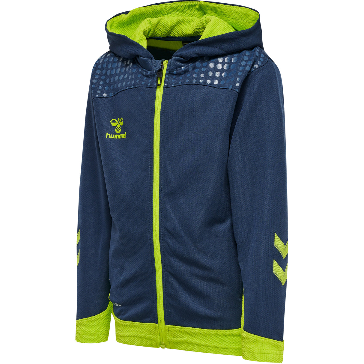 Hummel Youth Lead Zip Poly Hoodie Hummel