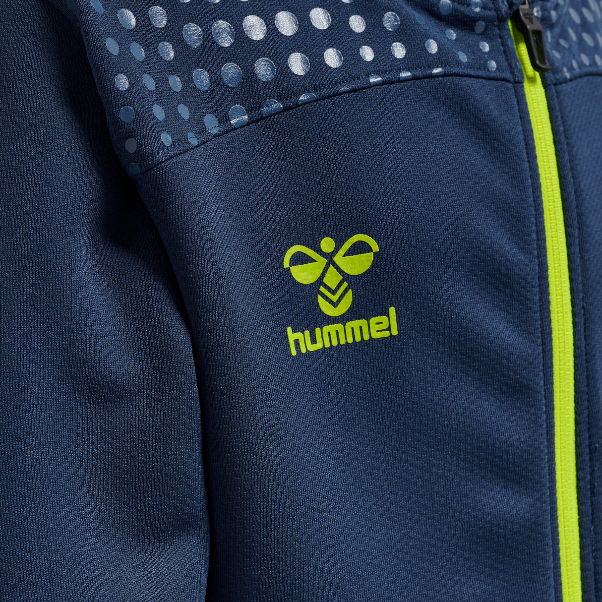 Hummel Youth Lead Zip Poly Hoodie Hummel