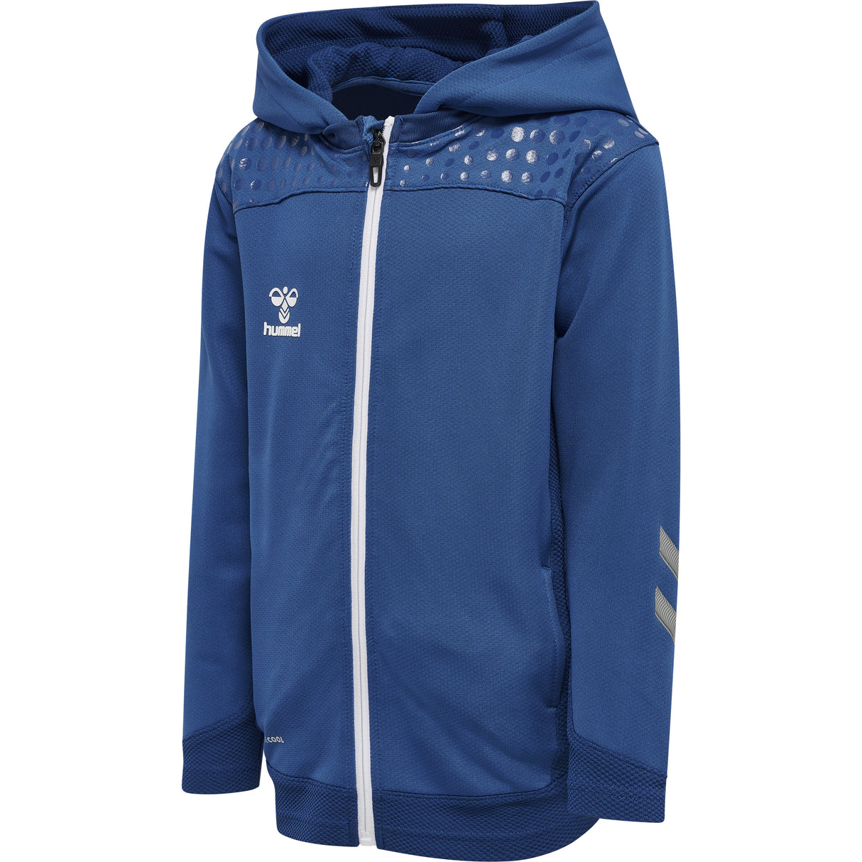Hummel Youth Lead Zip Poly Hoodie Hummel
