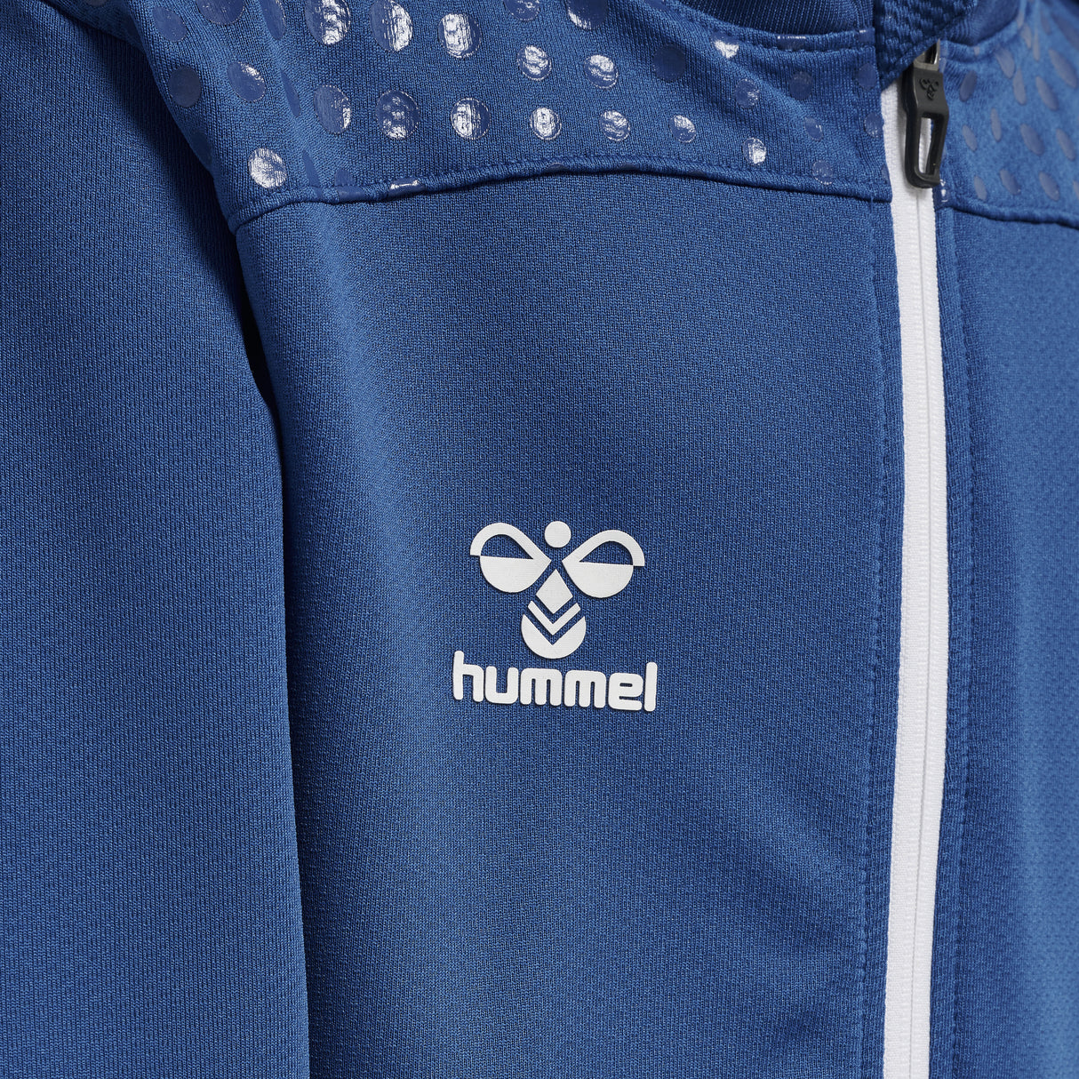Hummel Youth Lead Zip Poly Hoodie Hummel
