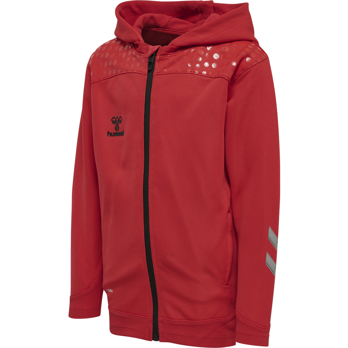 Hummel Youth Lead Zip Poly Hoodie Hummel