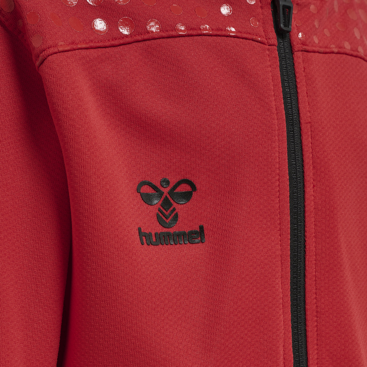 Hummel Youth Lead Zip Poly Hoodie Hummel