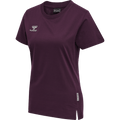 Hummel Women's Move Grid Cotton Short Sleeve T-Shirt Hummel