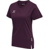 Hummel Women's Move Grid Cotton Short Sleeve T-Shirt Hummel