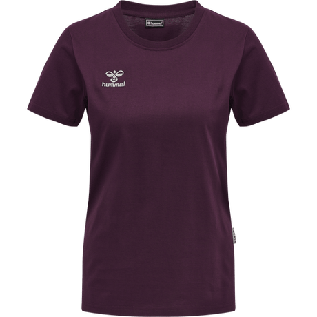 Hummel Women's Move Grid Cotton Short Sleeve T-Shirt Hummel