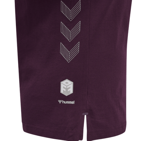 Hummel Women's Move Grid Cotton Short Sleeve T-Shirt Hummel