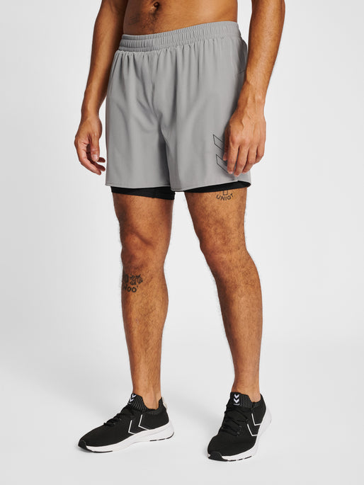 Hummel Men's Mt Fast 2 In 1 Shorts Hummel