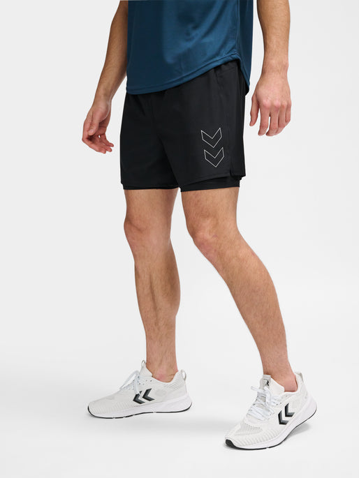 Hummel Men's Mt Fast 2 In 1 Shorts Hummel