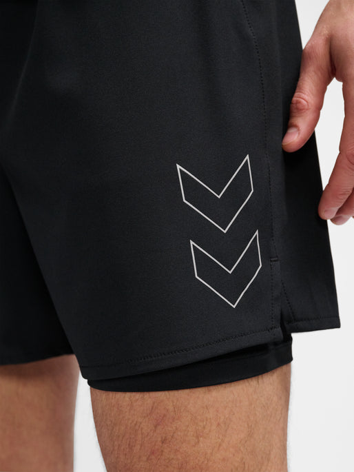 Hummel Men's Mt Fast 2 In 1 Shorts Hummel