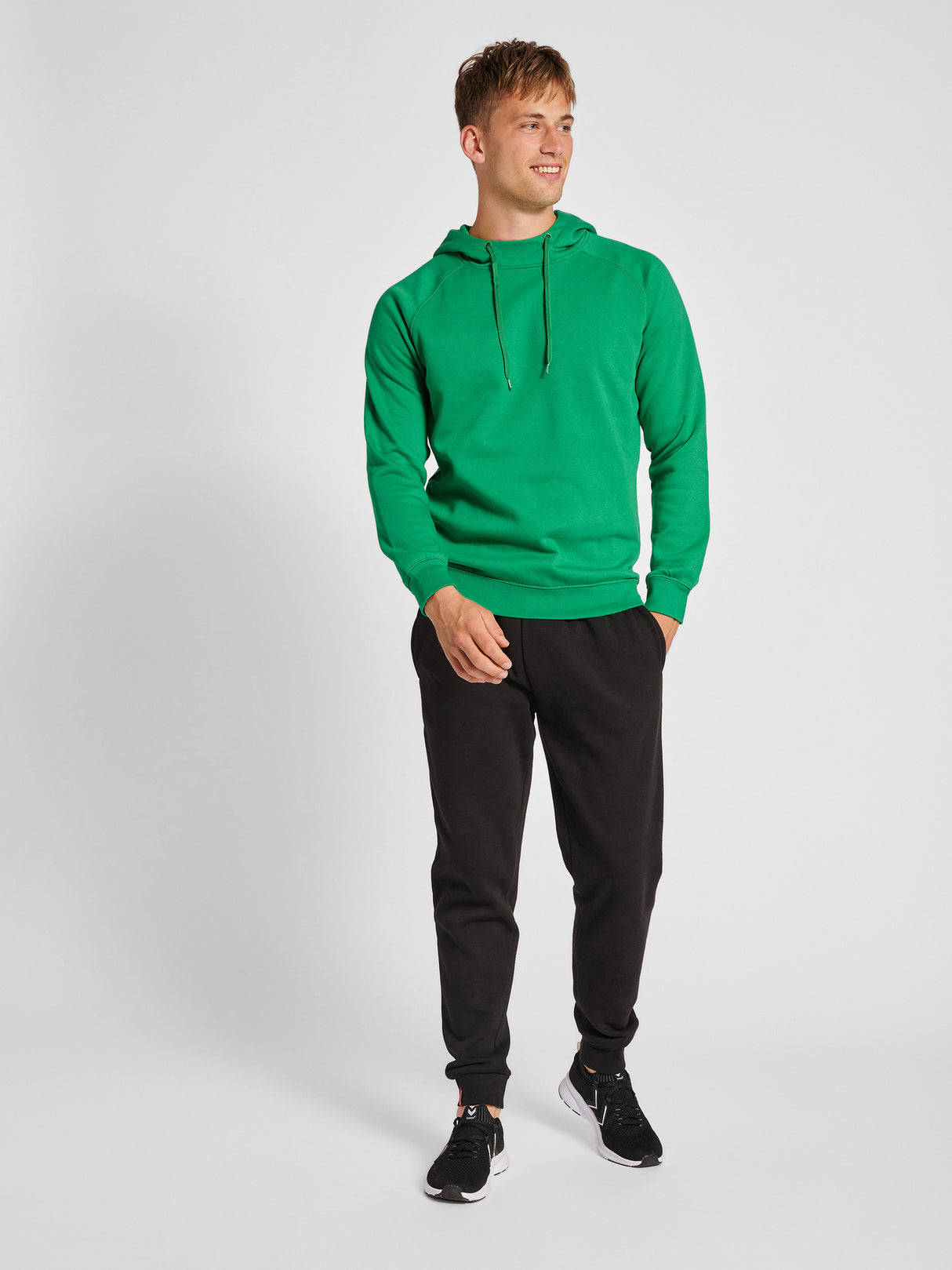 Hummel Men's Red Classic Hoodie Hummel
