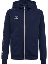 Hummel Youth Move Grid Cotton Zip Hoodie Hummel
