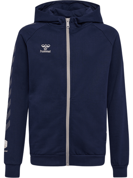 Hummel Youth Move Grid Cotton Zip Hoodie Hummel