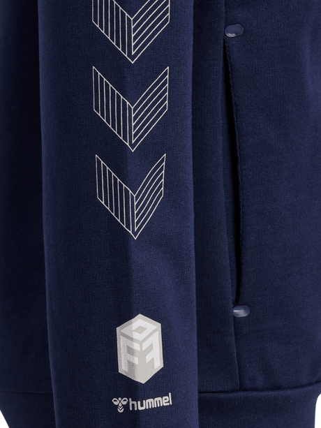 Hummel Youth Move Grid Cotton Zip Hoodie Hummel