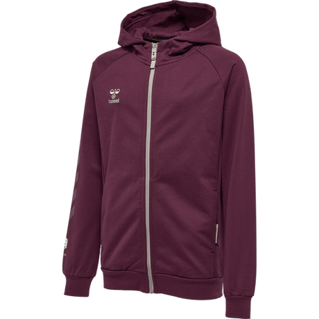 Hummel Youth Move Grid Cotton Zip Hoodie Hummel