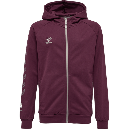 Hummel Youth Move Grid Cotton Zip Hoodie Hummel