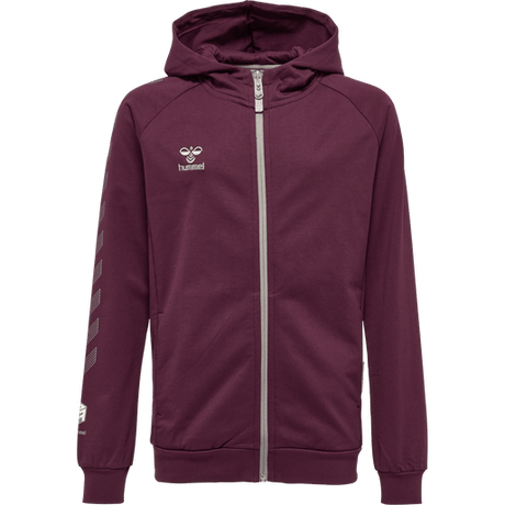 Hummel Youth Move Grid Cotton Zip Hoodie Hummel