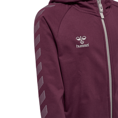 Hummel Youth Move Grid Cotton Zip Hoodie Hummel