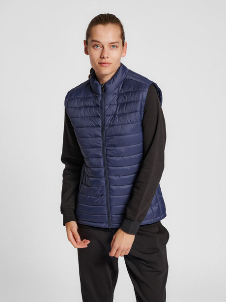 Hummel Women's Red Quilted Waistcoat Hummel